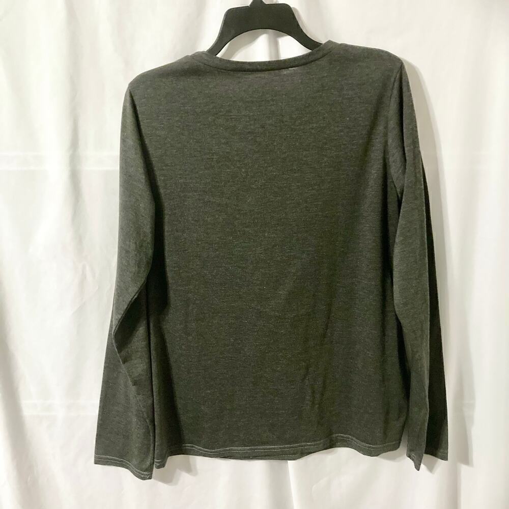 Women's XL Halloween Fab-BOO-lous Long Sleeve T-Shirt - Picture 4 of 10